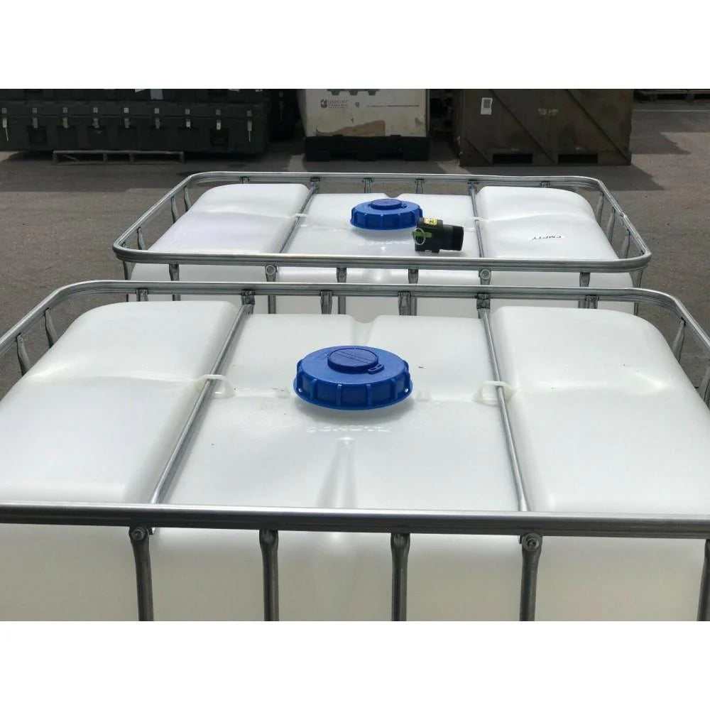330 Gallon Food Grade IBC, Drinking Water, Rainwater Harvesting Container for Yard, Garden & Outdoor Care